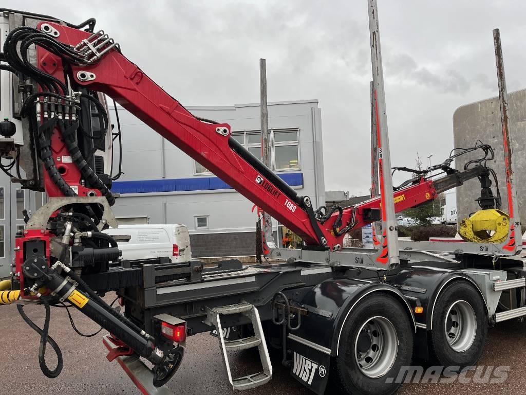 Volvo FH16 750 Globe Rönkszállító teherautók