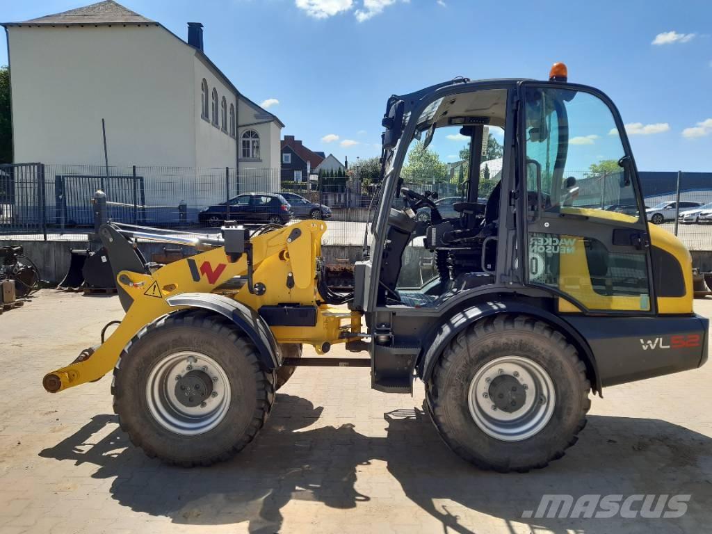 Wacker Neuson WL52 Gumikerekes homlokrakodók