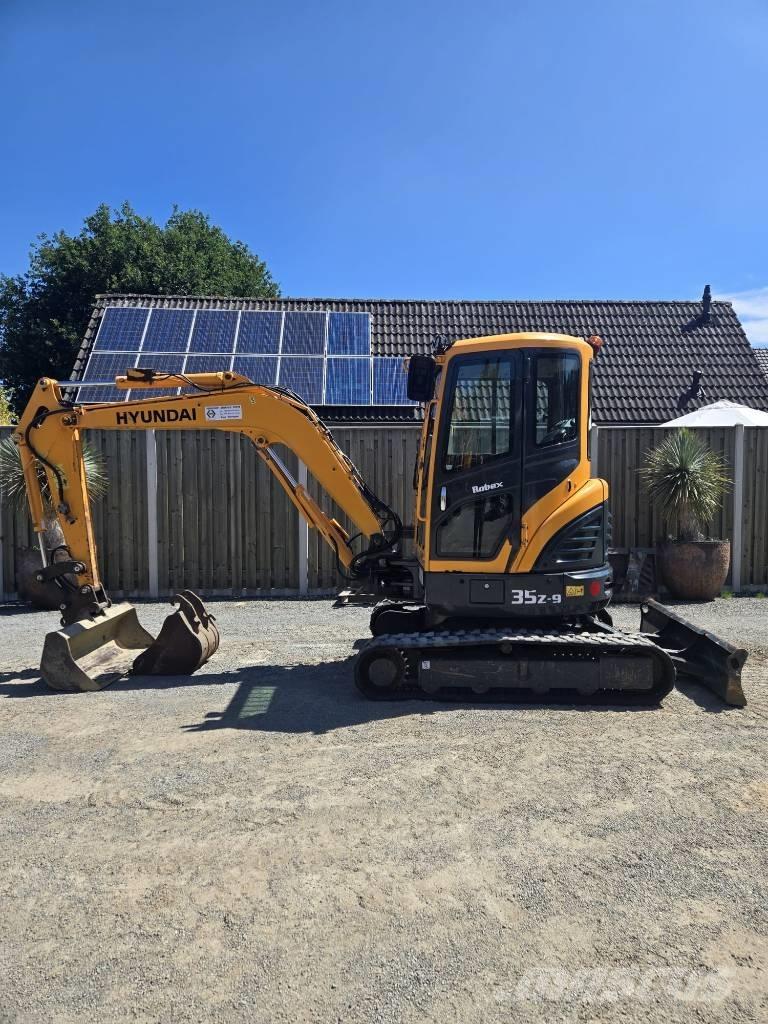 Hyundai Robex 35 Z-9 Mini kotrók < 7t