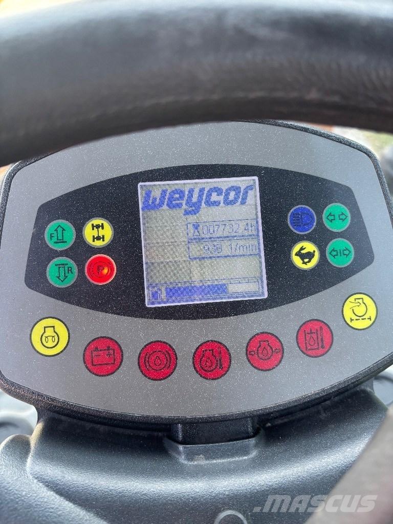 Atlas Weycor AR 420 Gumikerekes homlokrakodók