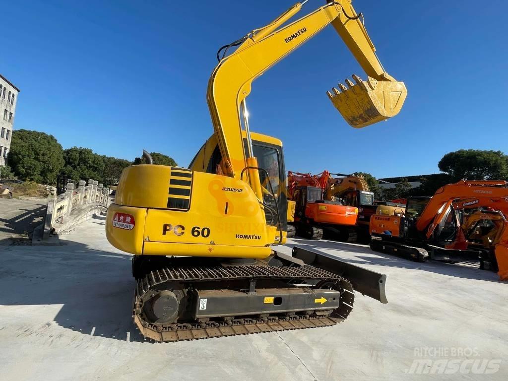 Komatsu PC 60 Lánctalpas kotrók