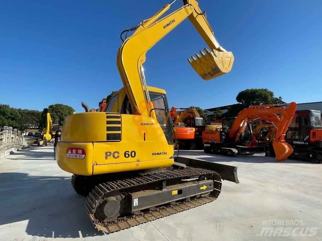 Komatsu PC 60 Lánctalpas kotrók