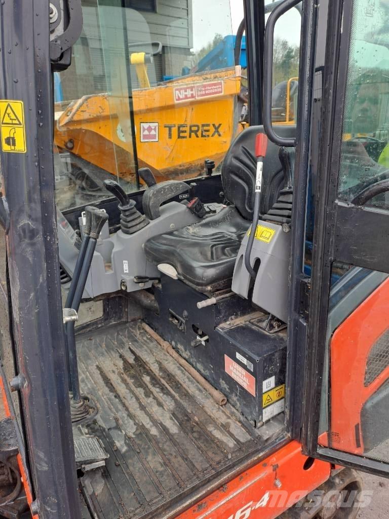 Kubota KX 016-4 Mini kotrók < 7t