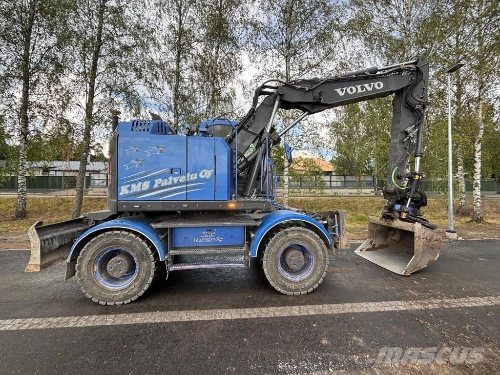 Volvo EWR 150 E Gumikerekes kotrók