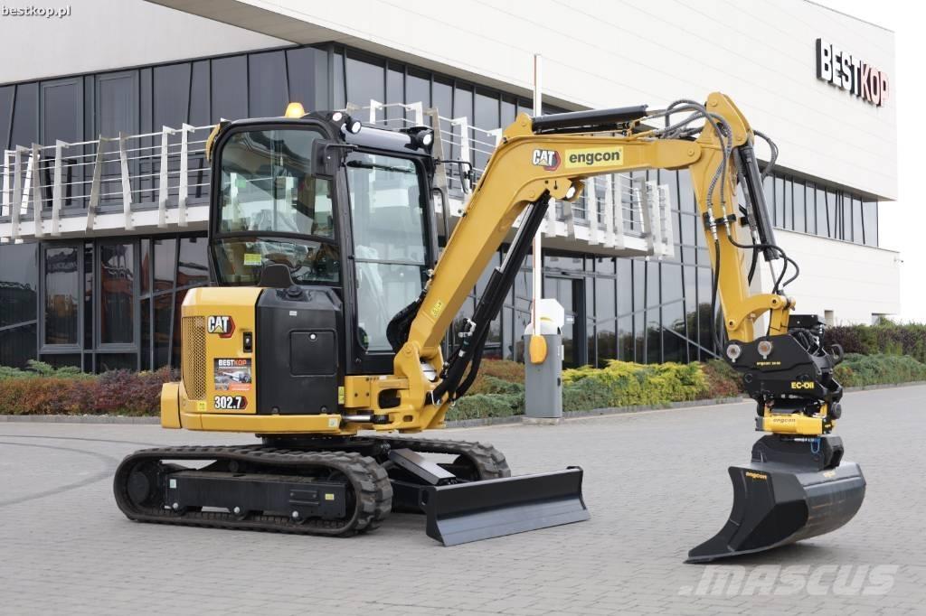 CAT 302.7 CR Mini kotrók < 7t