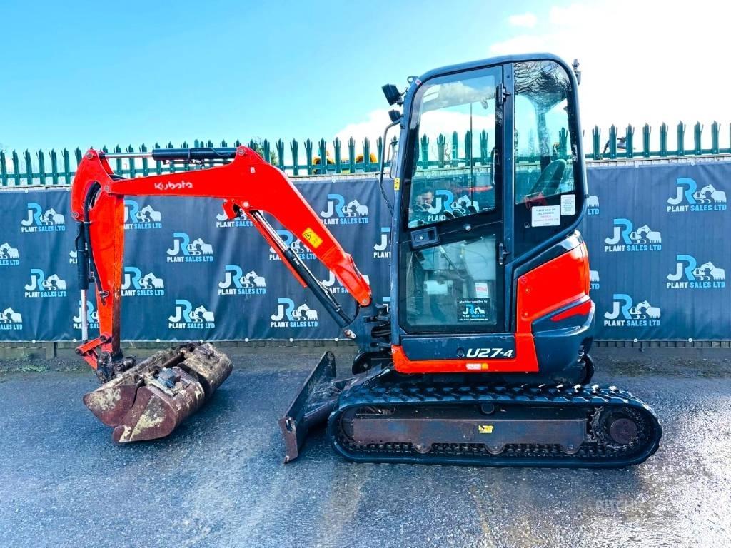 Kubota U 27-4 Mini kotrók < 7t