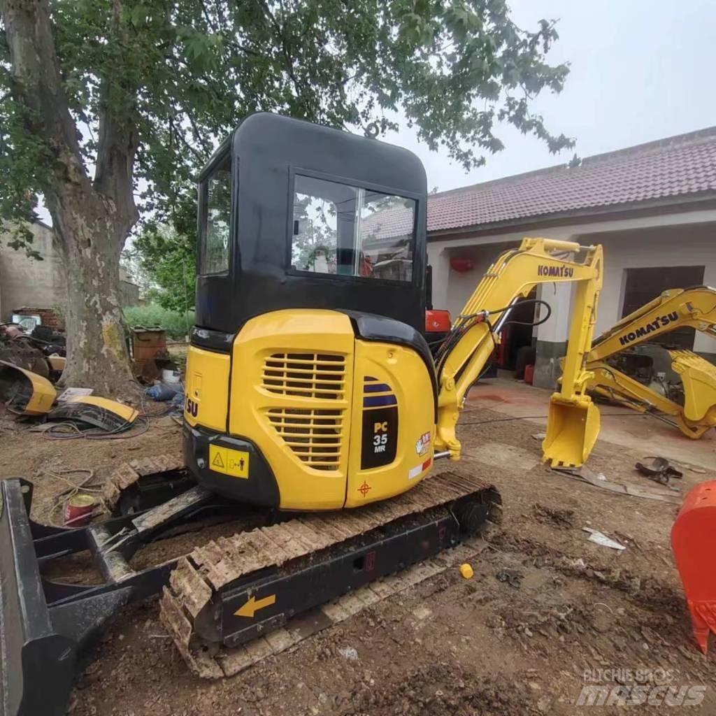 Komatsu PC 35 MR Mini kotrók < 7t