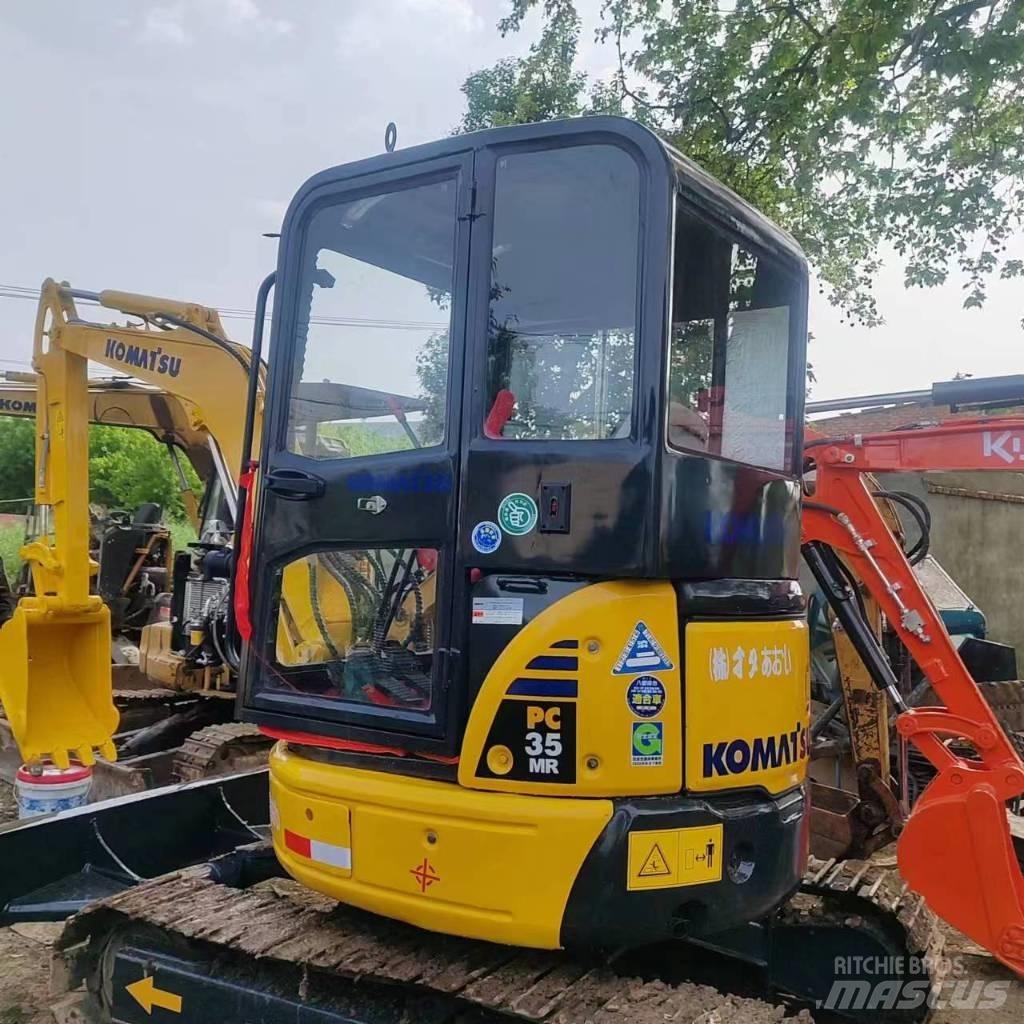 Komatsu PC 35 MR Mini kotrók < 7t