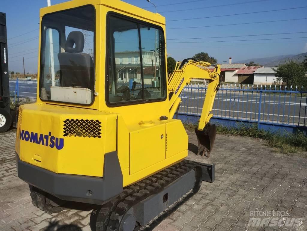 Komatsu PC 10 Lánctalpas kotrók