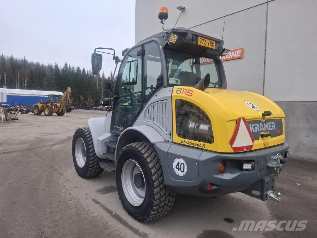 Kramer 8115 Gumikerekes homlokrakodók