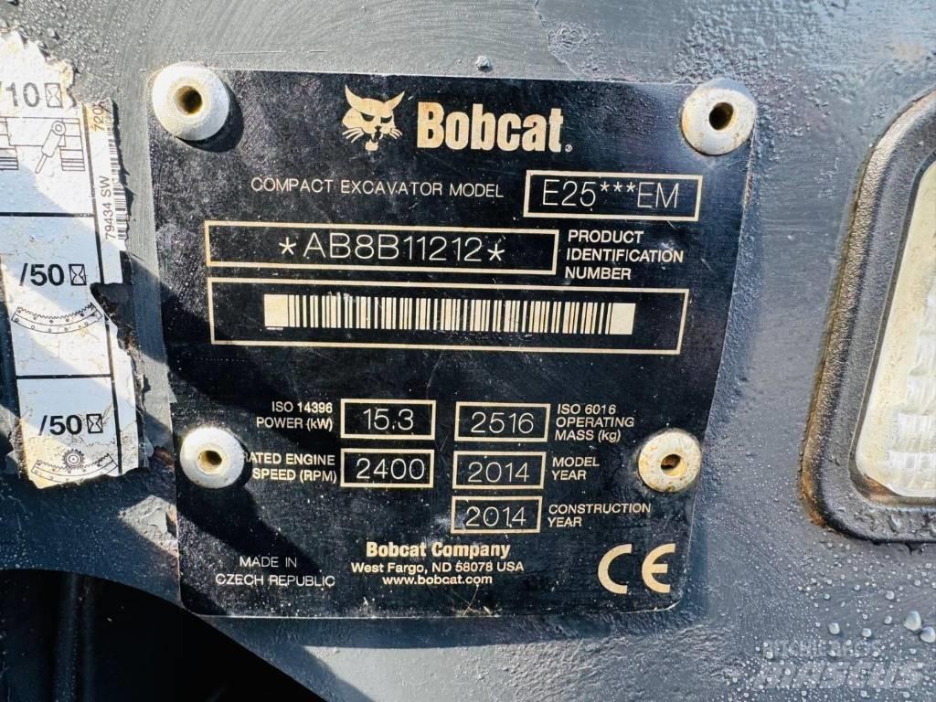Bobcat E 25 Mini kotrók < 7t