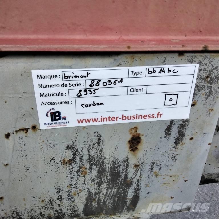 Brimont BB14BC Billenő Mezőgazdasági pótkocsik