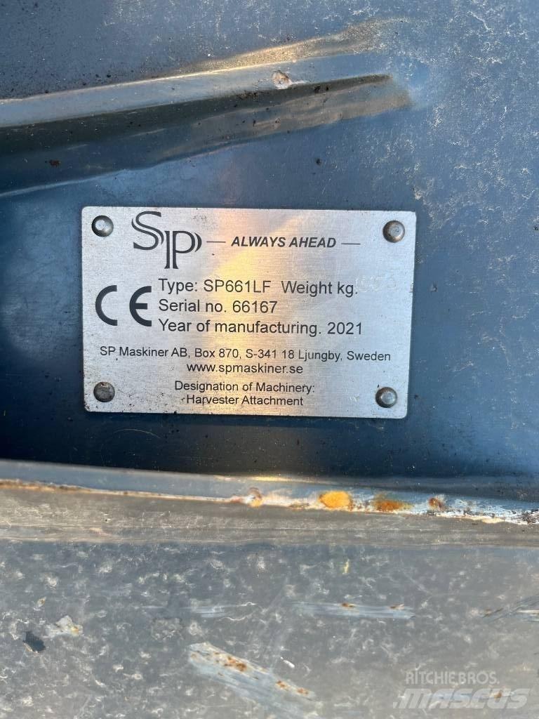 SP EL 661LF Betakarító fejek