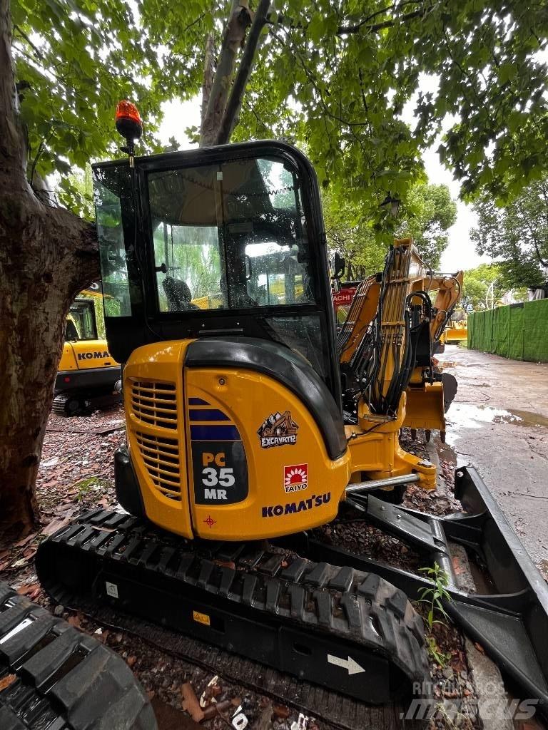 Komatsu PC 35 MR Mini kotrók < 7t
