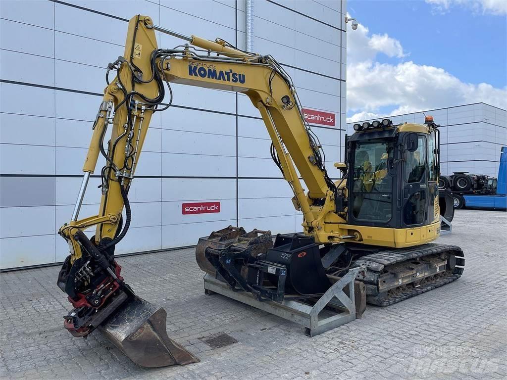 Komatsu PC88MR-10 Gumikerekes kotrók