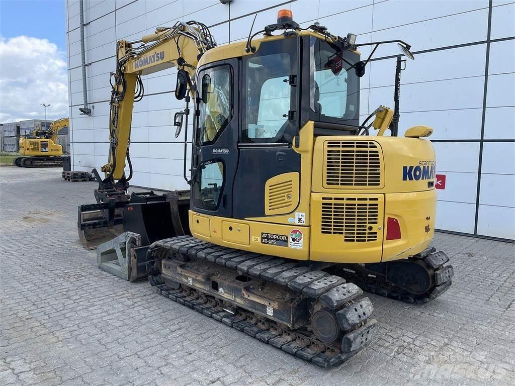 Komatsu PC88MR-10 Gumikerekes kotrók