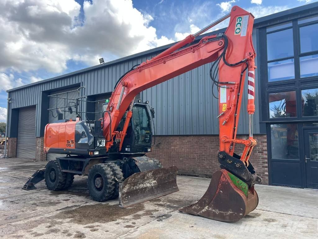 Hitachi ZW 170-5 Gumikerekes kotrók