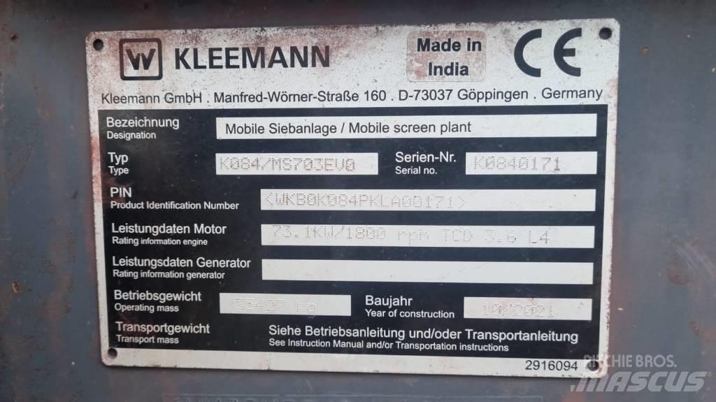 Kleemann MS 703 EVO Mobil szűrők