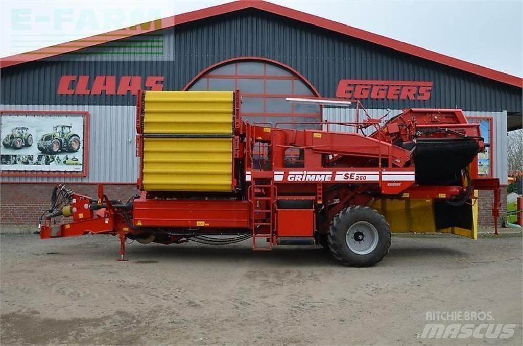 Grimme se 260 ub Burgonya kombájnok és kiszedők