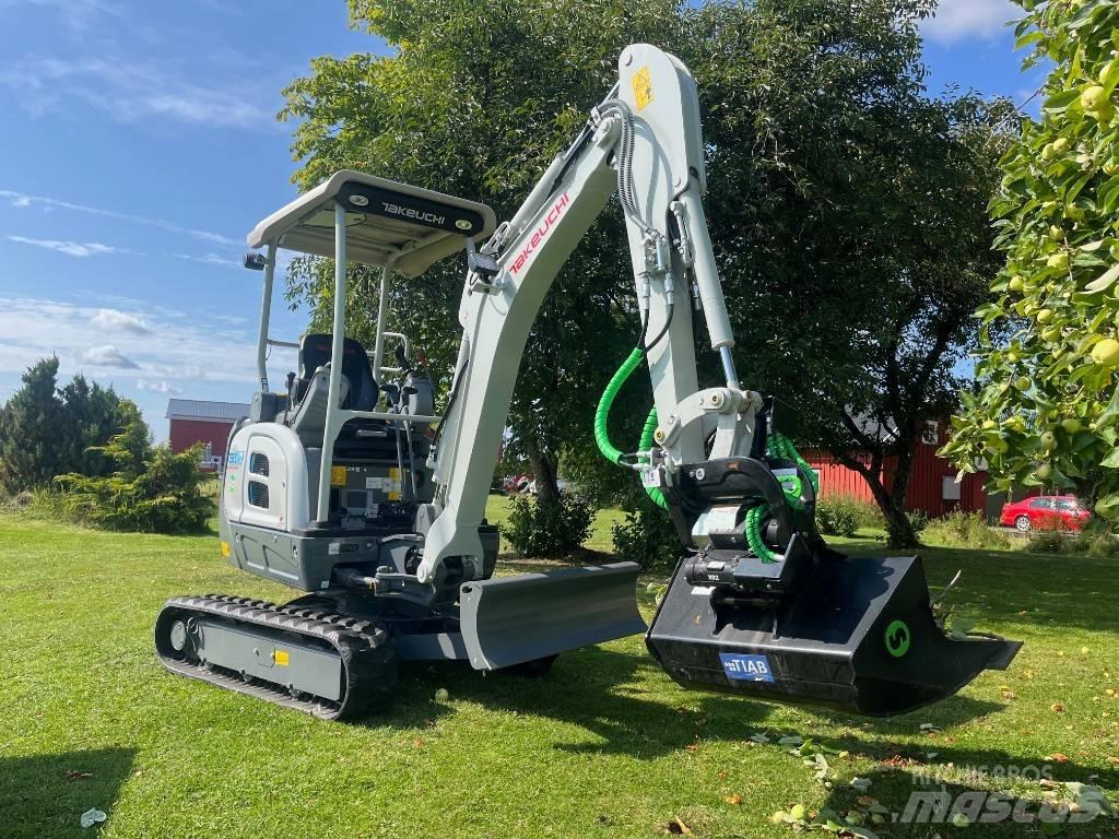 Takeuchi TB 20 E Mini kotrók < 7t