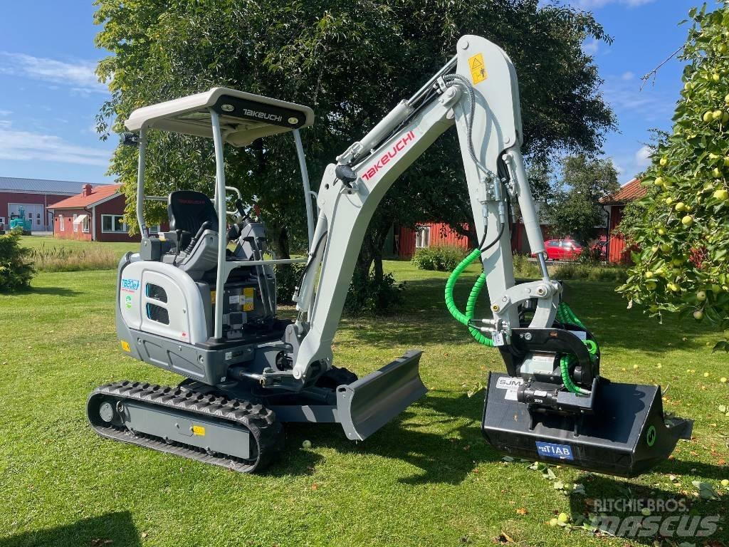 Takeuchi TB 20 E Mini kotrók < 7t