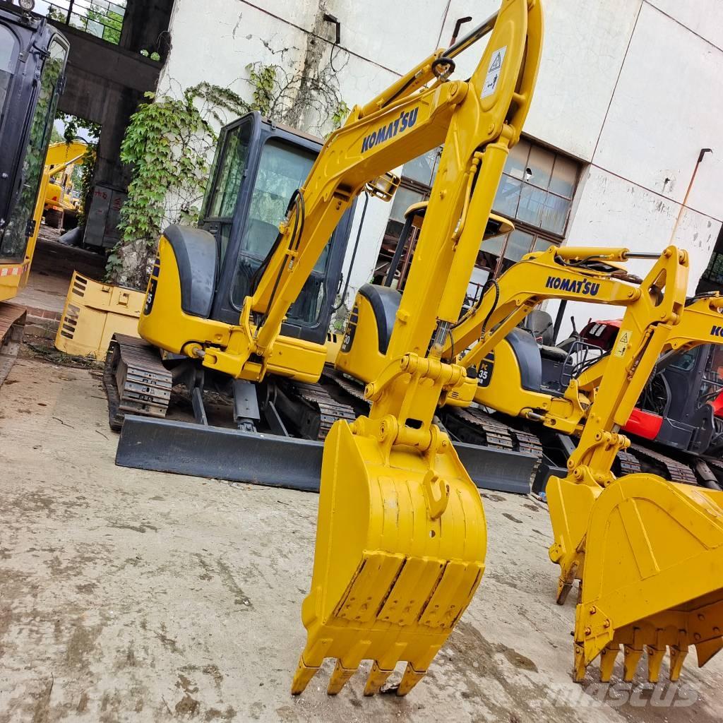 Komatsu PC 35 MR Mini kotrók < 7t
