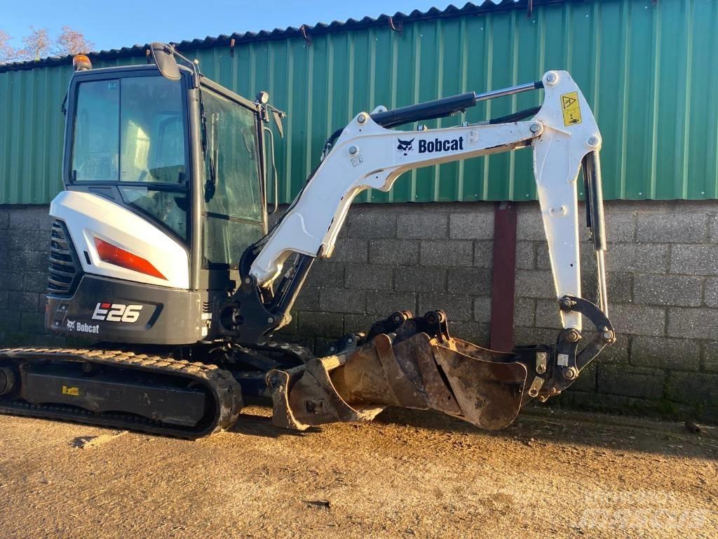 Bobcat E 26 Mini kotrók < 7t