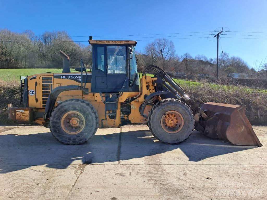 Hyundai HL 757 TM-9 Gumikerekes homlokrakodók