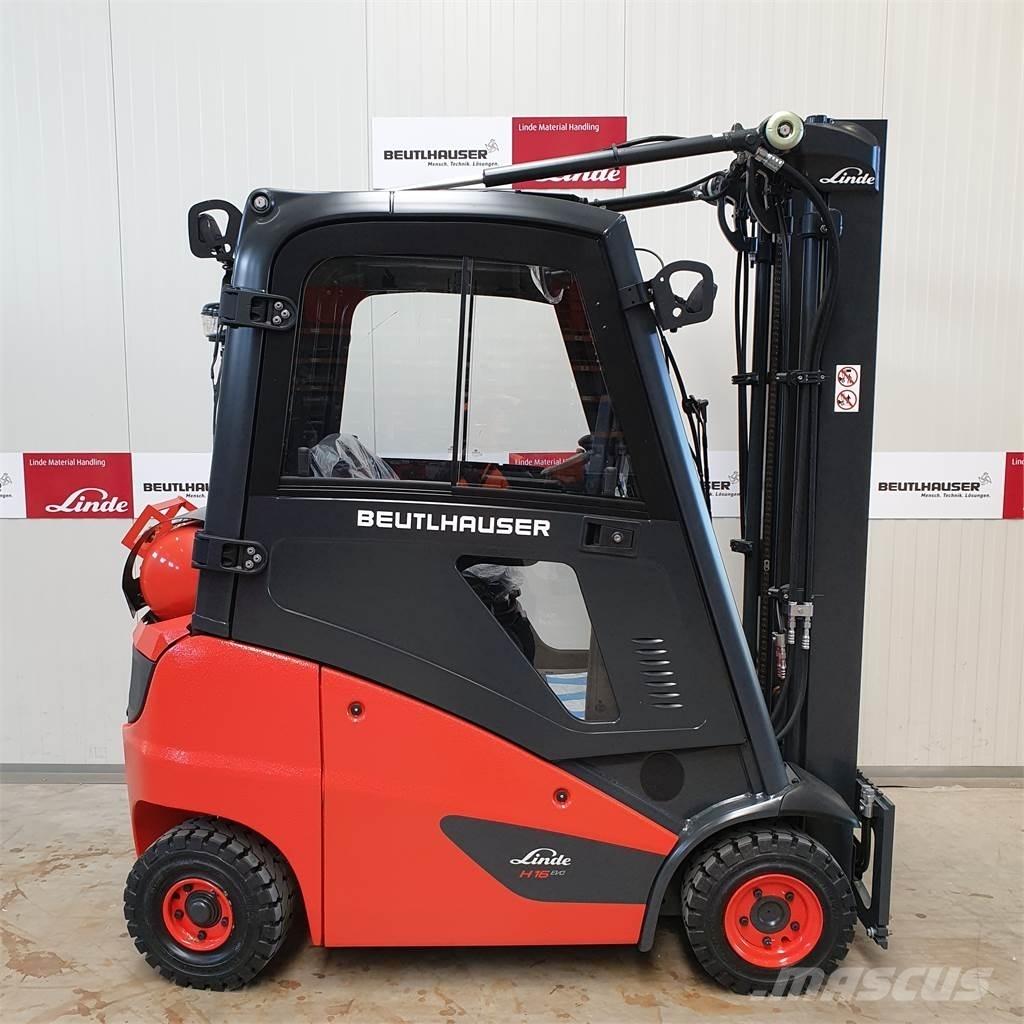 Linde H16T Gázüzemű targoncák