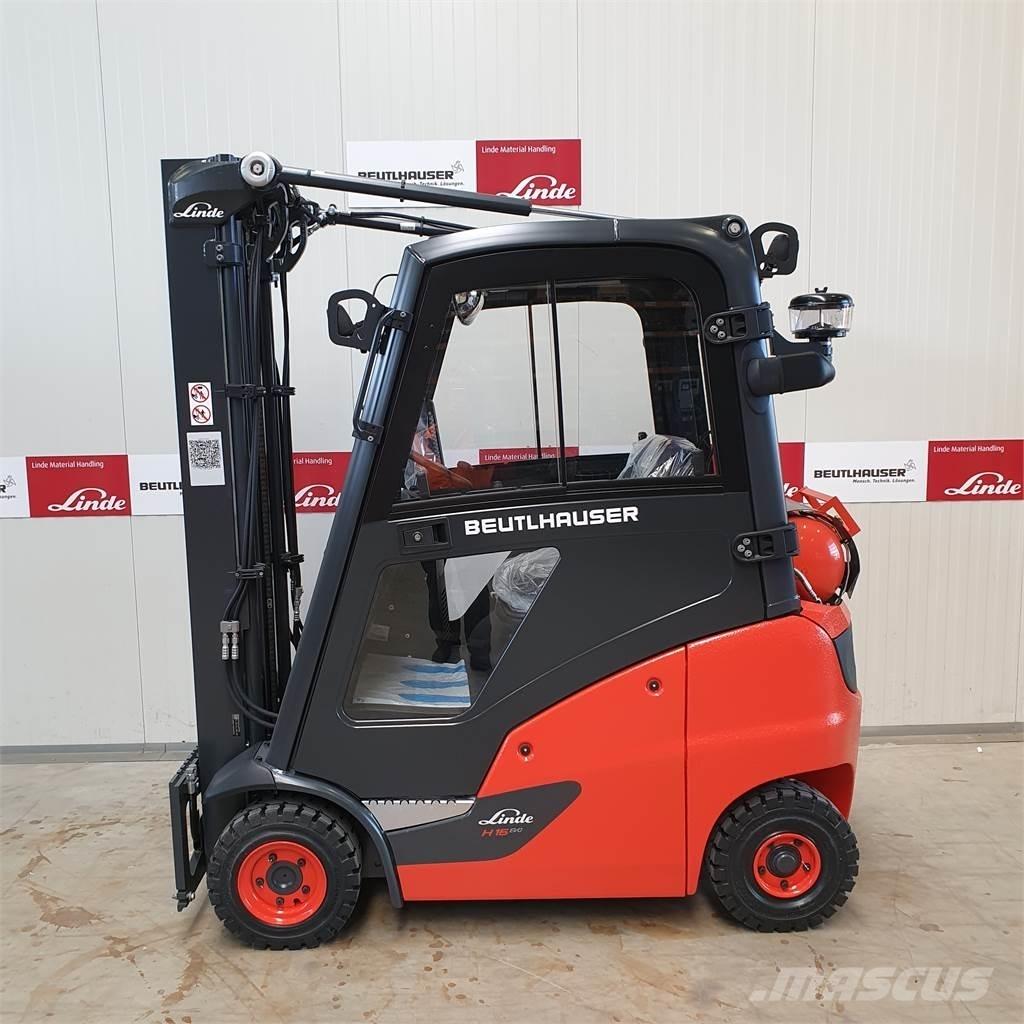 Linde H16T Gázüzemű targoncák