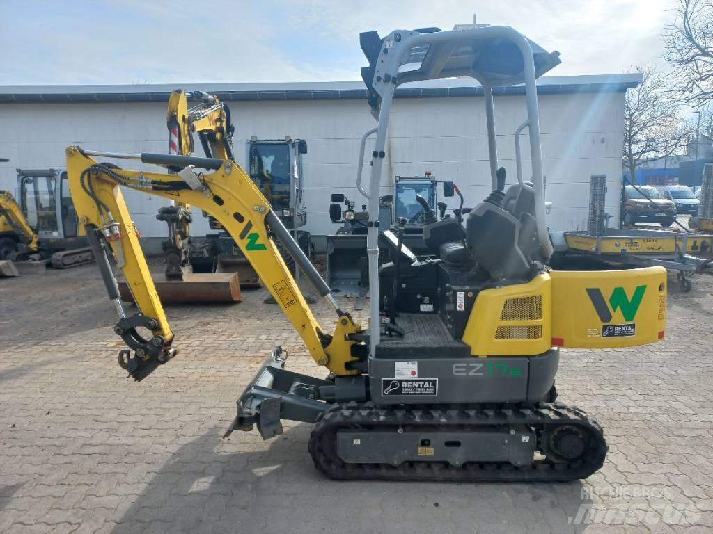 Wacker Neuson EZ17e Lánctalpas kotrók