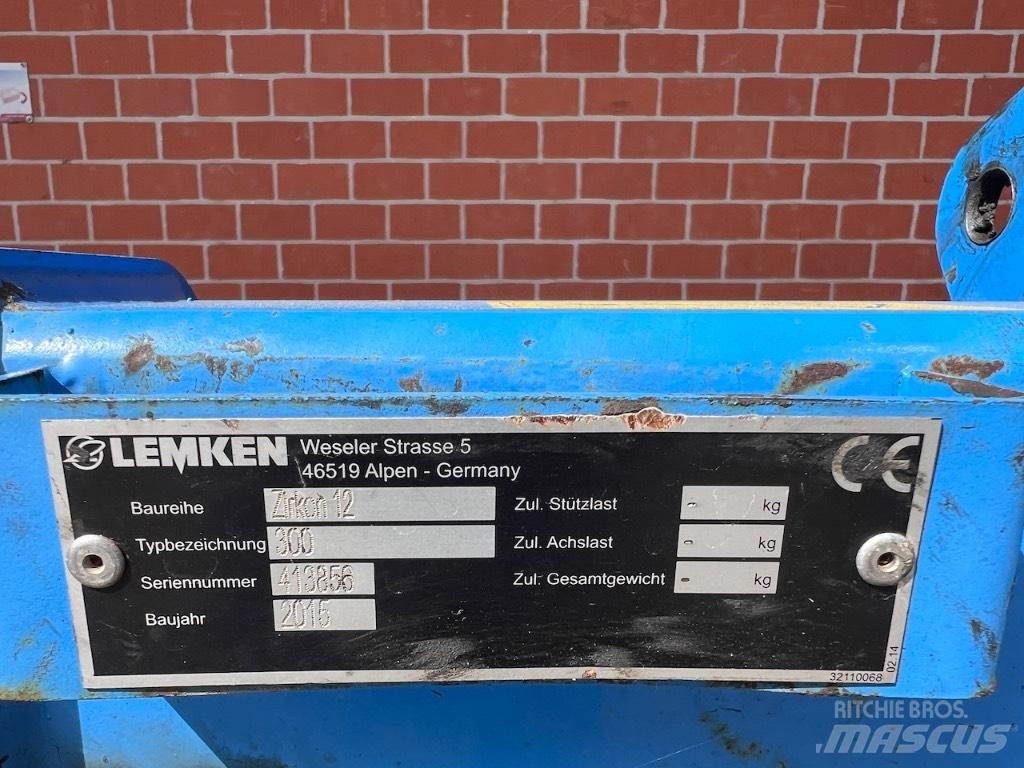 Lemken Zirkon 12 Kardánhajtású ekék és Forgó-boronák