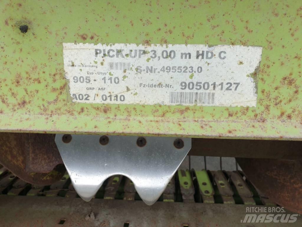 CLAAS Pick Up 300 HD Egyéb szálastakarmányozási gépek