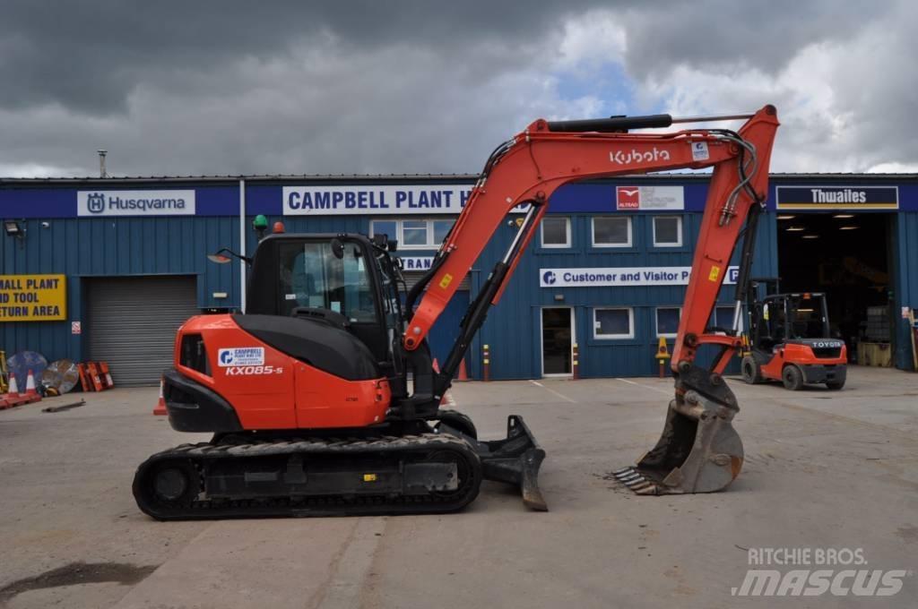 Kubota KX 085-5 Mini kotrók < 7t