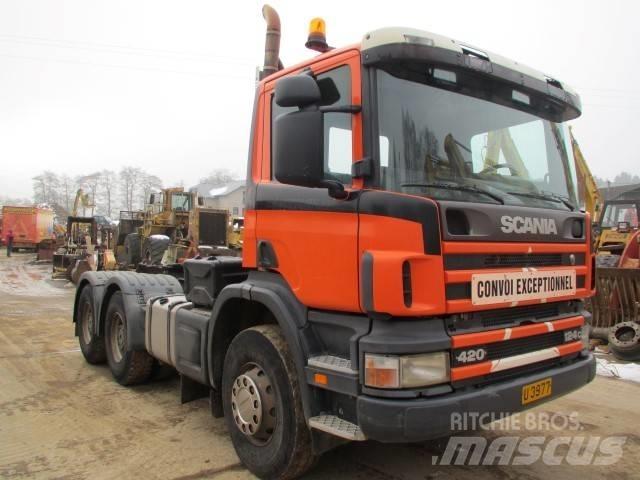Scania 124 C 420 Nyergesvontatók