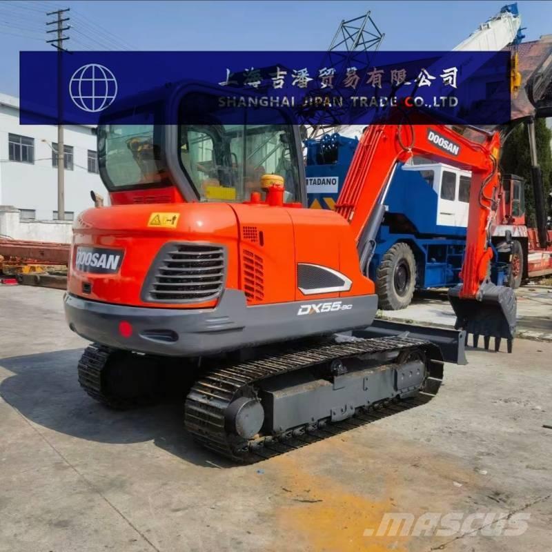 Doosan DX 55 Mini kotrók < 7t