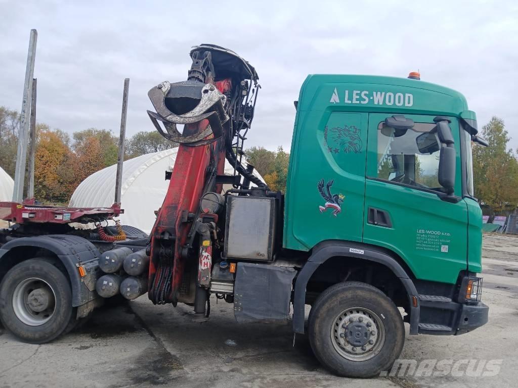 Scania G 500 XT Rönkszállító teherautók