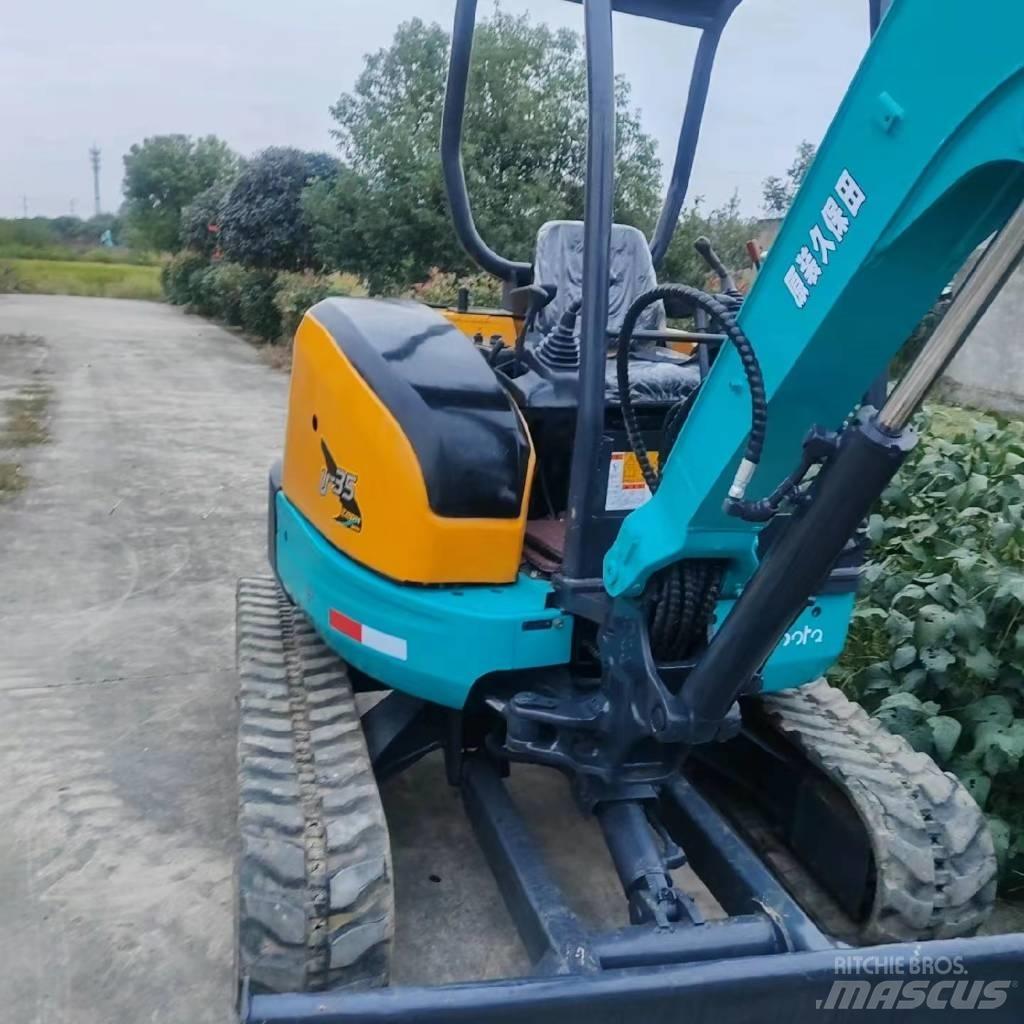 Kubota U 35 Mini kotrók < 7t
