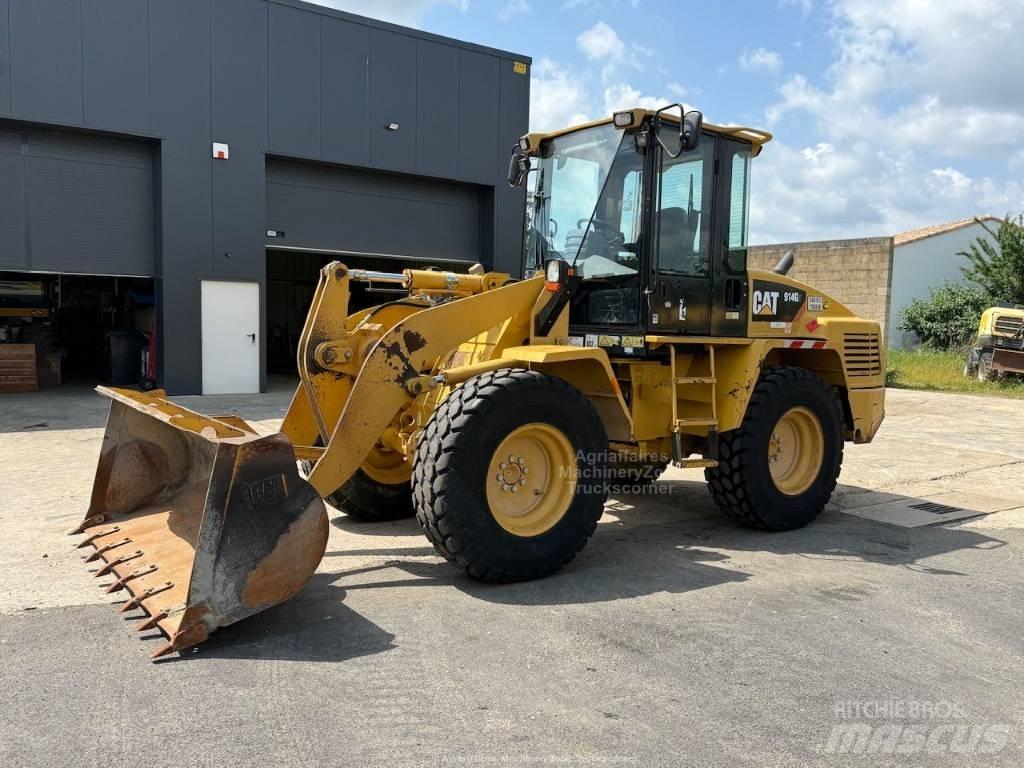 CAT 914G2 Gumikerekes homlokrakodók