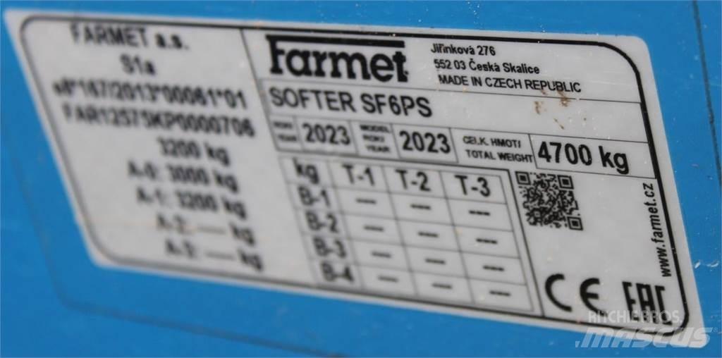Farmet Softer 6 PS Tárcsás boronák