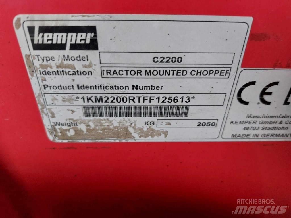 Kemper C2200 Szecskázók
