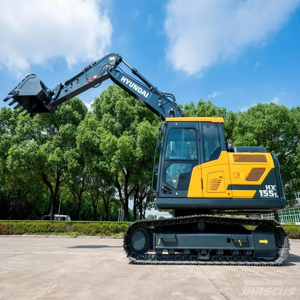 Hyundai HX155 Lánctalpas kotrók