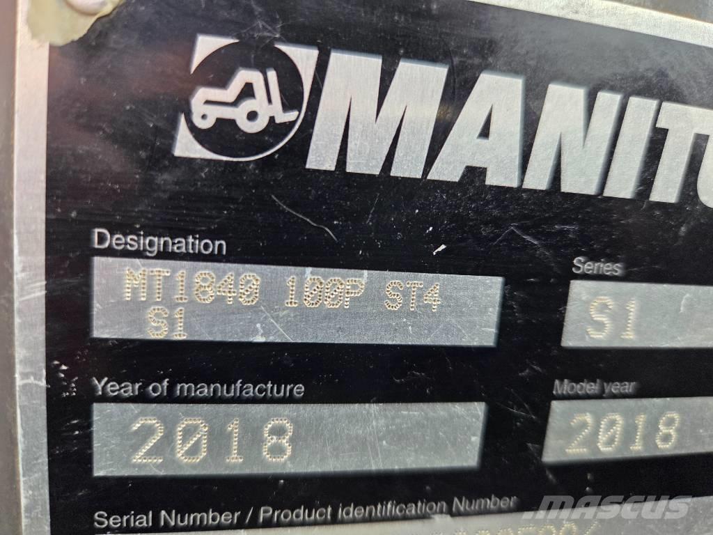 Manitou MT 1840 Teleszkópos rakodók