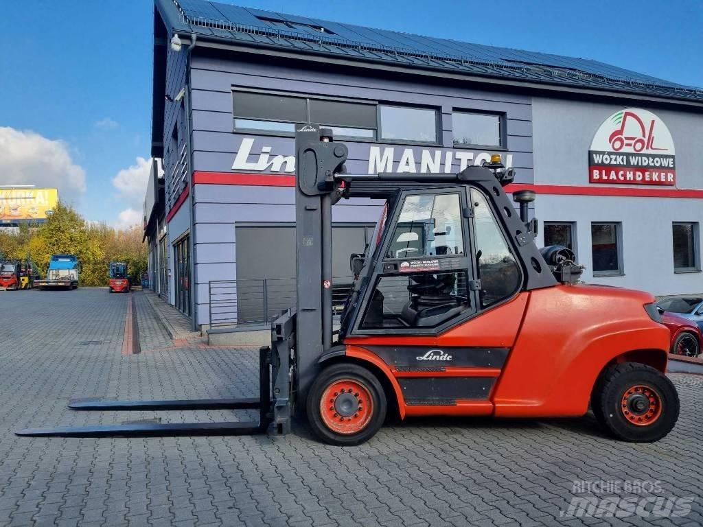 Linde H80T 1100 Gázüzemű targoncák