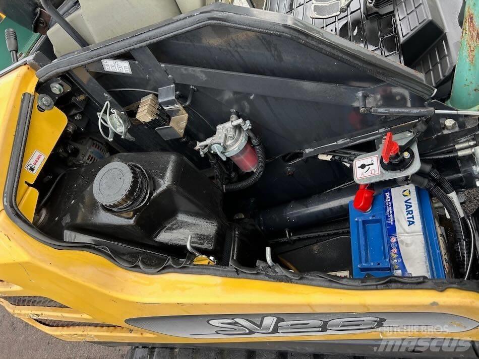 Yanmar SV 26 Mini kotrók < 7t