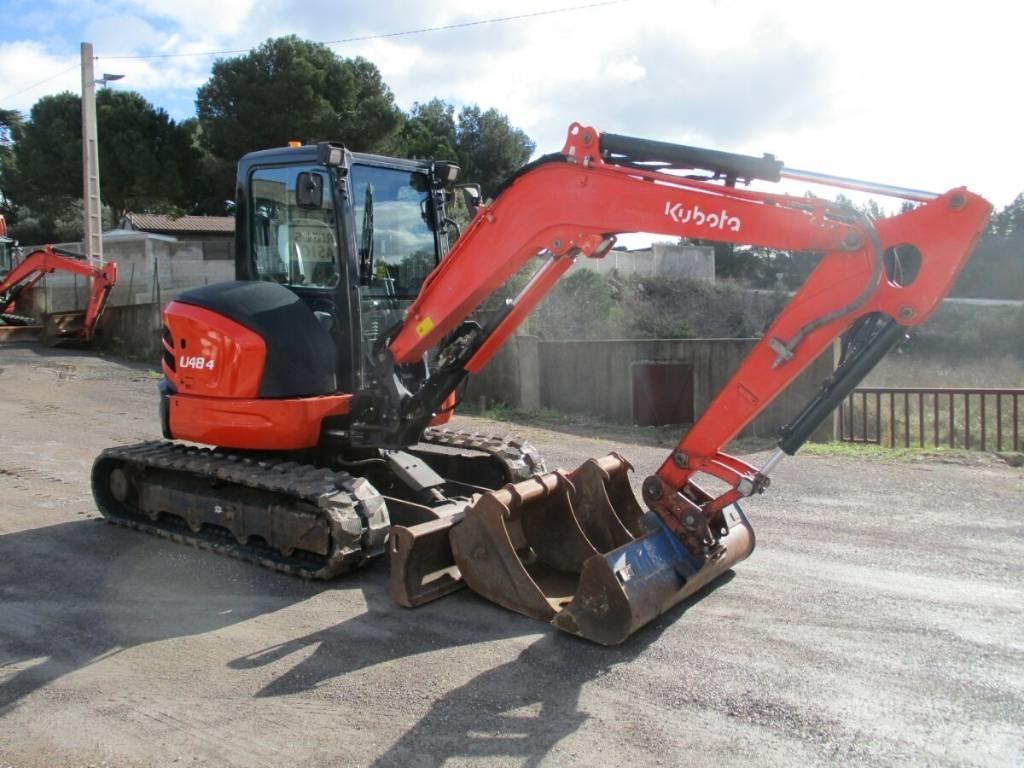 Kubota U 48-4 Mini kotrók < 7t