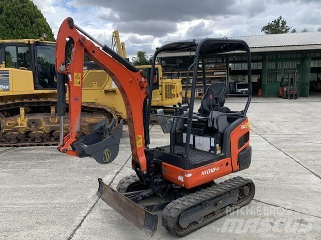 Kubota KX 018-4 Mini kotrók < 7t