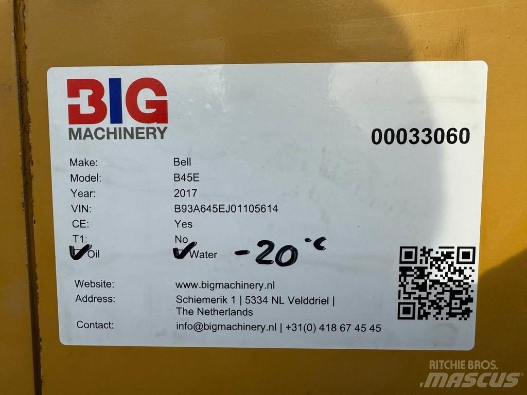 Bell B45E 6x6 Csuklósdömperek