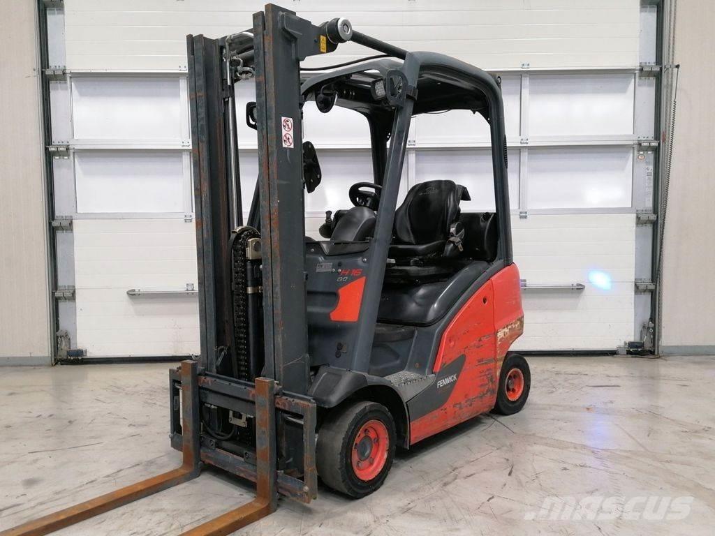 Linde H16T-01 Gázüzemű targoncák