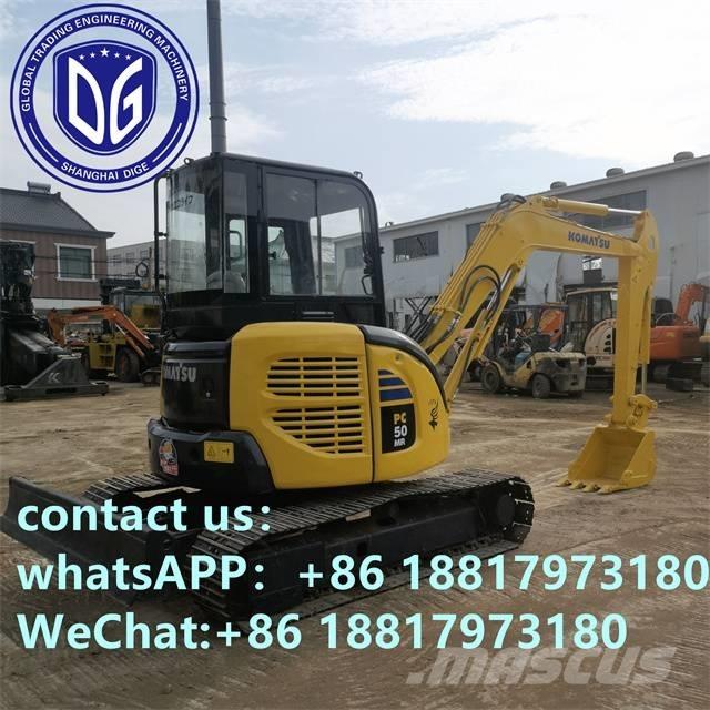 Komatsu PC 50 MR Mini kotrók < 7t